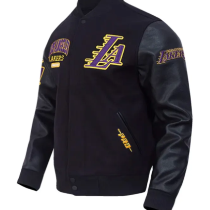Los Angeles Lakers City Arch Varsity Jacket