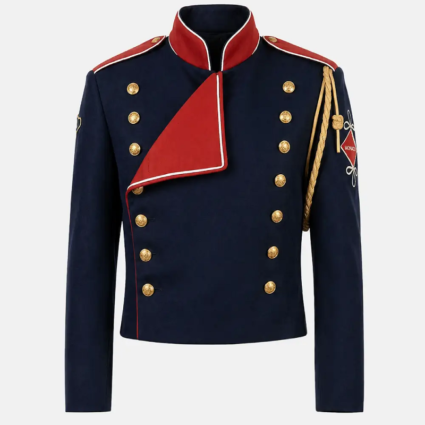 Michael 2026 Jaafar Jackson MJ Military Jacket
