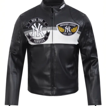 New York Yankees Born For Sport Moto Jacket