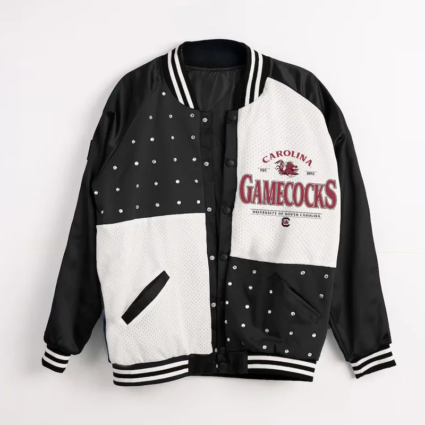 South Carolina Gamecocks Inner Drive Rhinestone Varsity Jacket