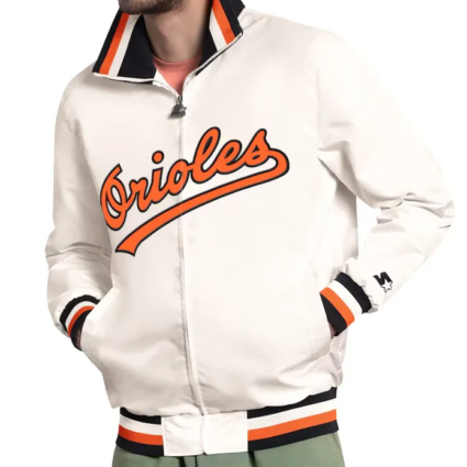 Baltimore Orioles The Captain White Jacket