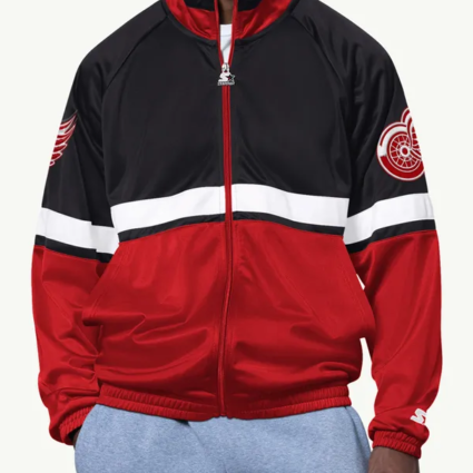 Detroit Red Wings Veteran Track Jacket