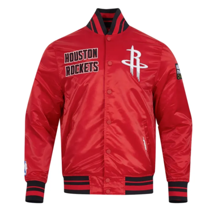 Houston Rockets Retro Classic Satin Jacket