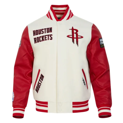 Houston Rockets Retro Classic Varsity Jacket