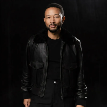 John Legend The Voice S29 Leather Jacket