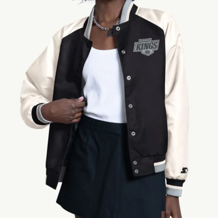 Los Angeles Kings Blitz Black and White Jacket
