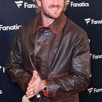 Super Bowl LX 26 Logans Paul Leather Jacket
