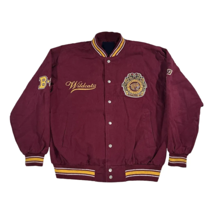 University Bethune Cookman Maroon Cotton Jacket