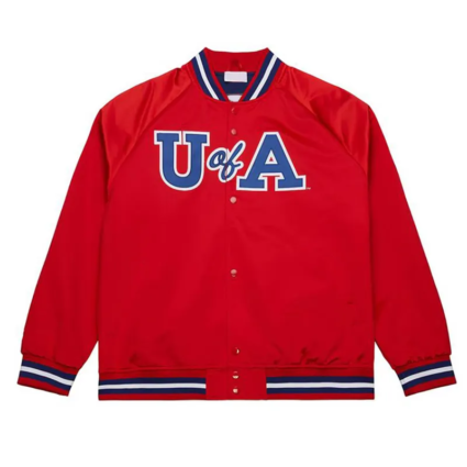 University of Arizona Red Varsity Satin Jacket