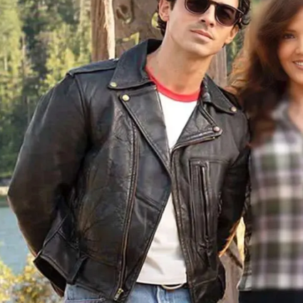 Camp Rock 3 Joe Jonas Leather Jacket