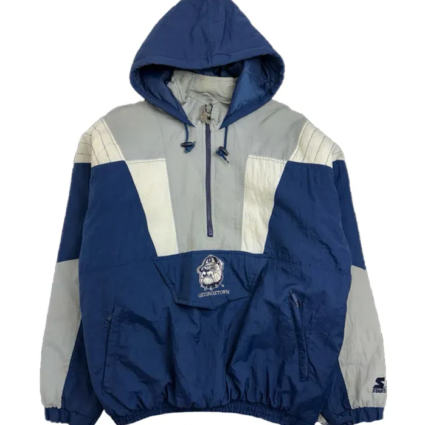 Georgetown Hoyas 90’s Pullover Hooded Jacket