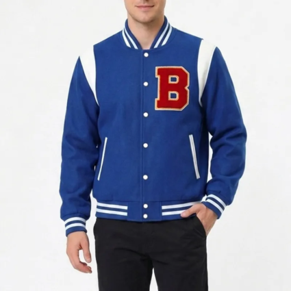 Off Campus Belmont Cameli Letterman Jacket
