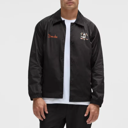 Anaheim Ducks Coaches Black Jacket