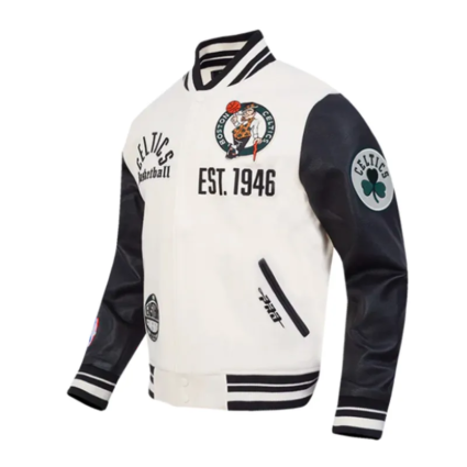 Boston Celtics Modern Originals Varsity Jacket