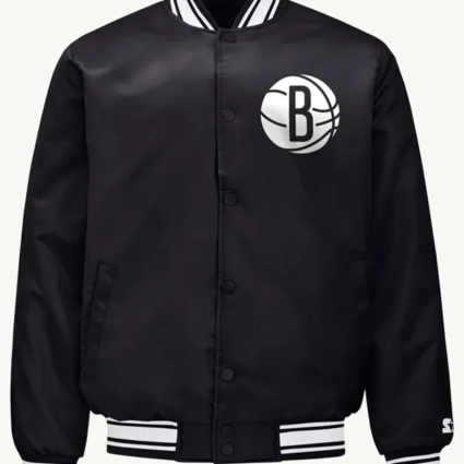 Brooklyn Nets Printed Graphic Jacket
