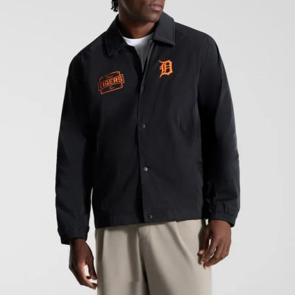 Detroit Tigers Coaches Black Jacket