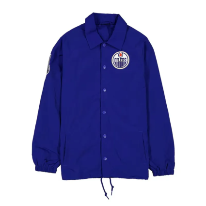 Edmonton Oilers Blue Champs Jacket