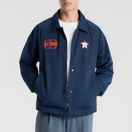 Houstons Astros Coaches True Navy Jacket
