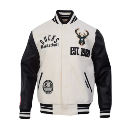 Milwaukee Bucks Modern Originals Varsity Jacket