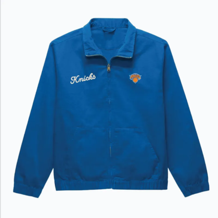 NY Knicks Work Royal Cotton Jacket