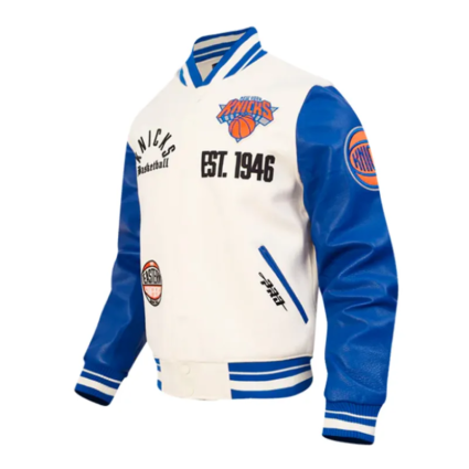 New York Knicks Modern Originals Varsity Jacket