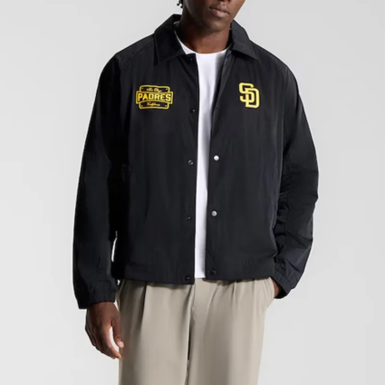 San Diego Padres Coaches Black Jacket