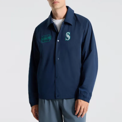 Seattle Mariners Coaches True Navy Jacket