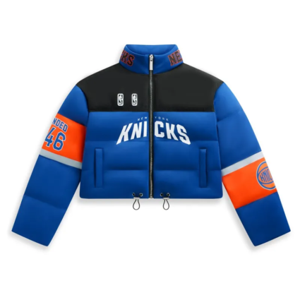 Mariska Hargitay New York Knicks Puffer Jacket