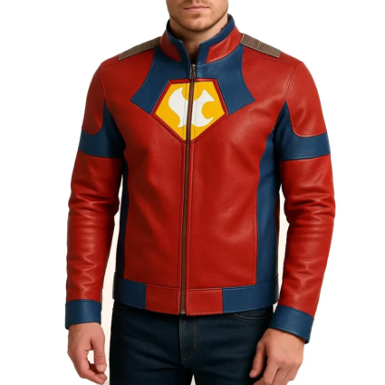 Superhero Red Cosplay Peacemaker Jacket