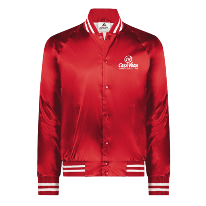 Casa Vega Red Varsity Jacket