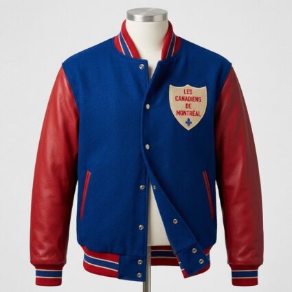 Les Canadiens De Montreal Varsity Jacket